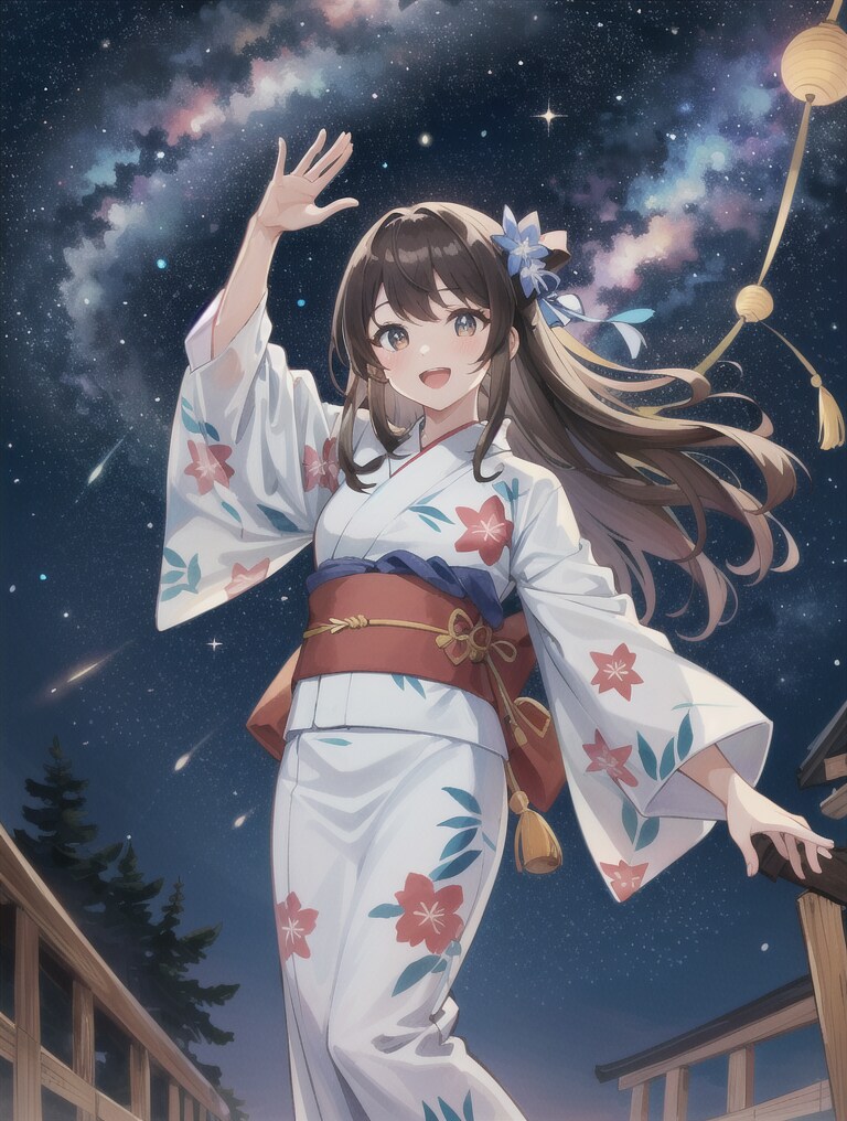 七夕の夜、貴方は夜空に何を願う？