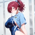 制服ｘスク水 3枚目