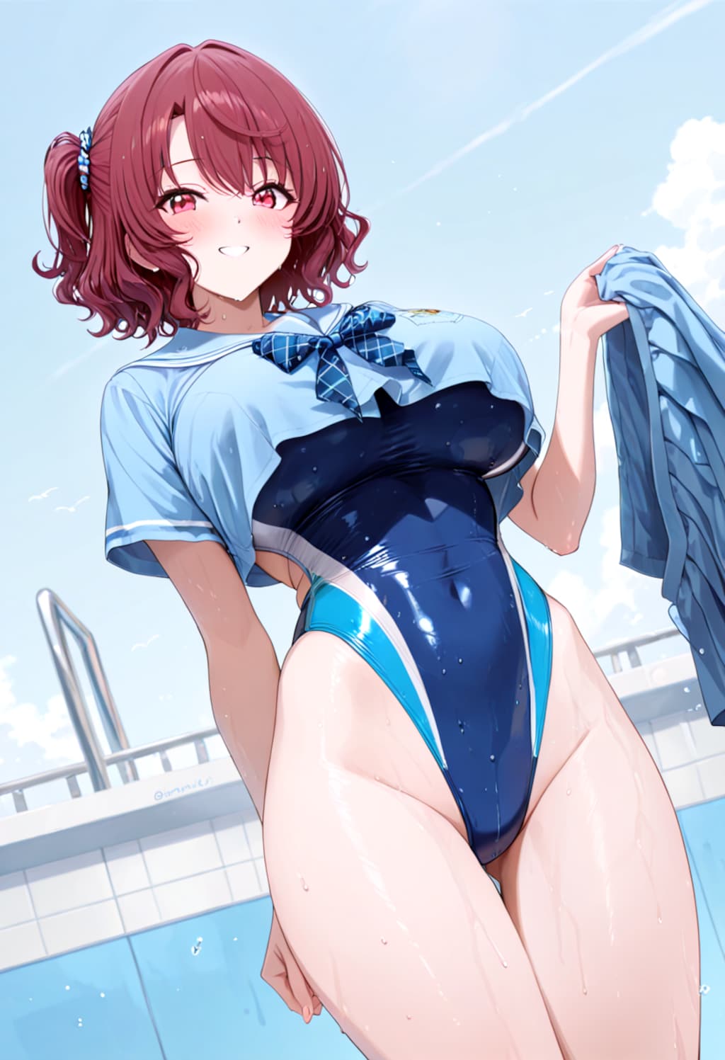 制服ｘスク水