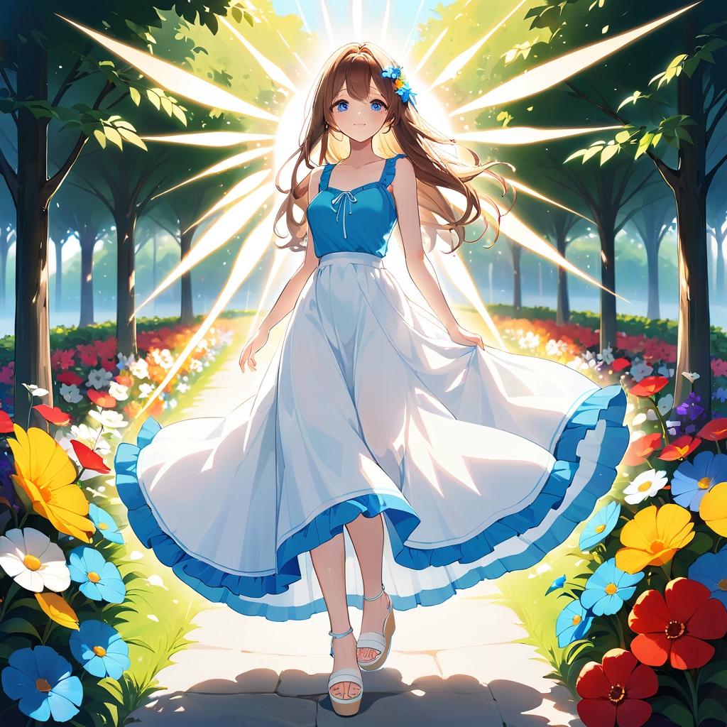 夏を歩くEMERALDちゃん