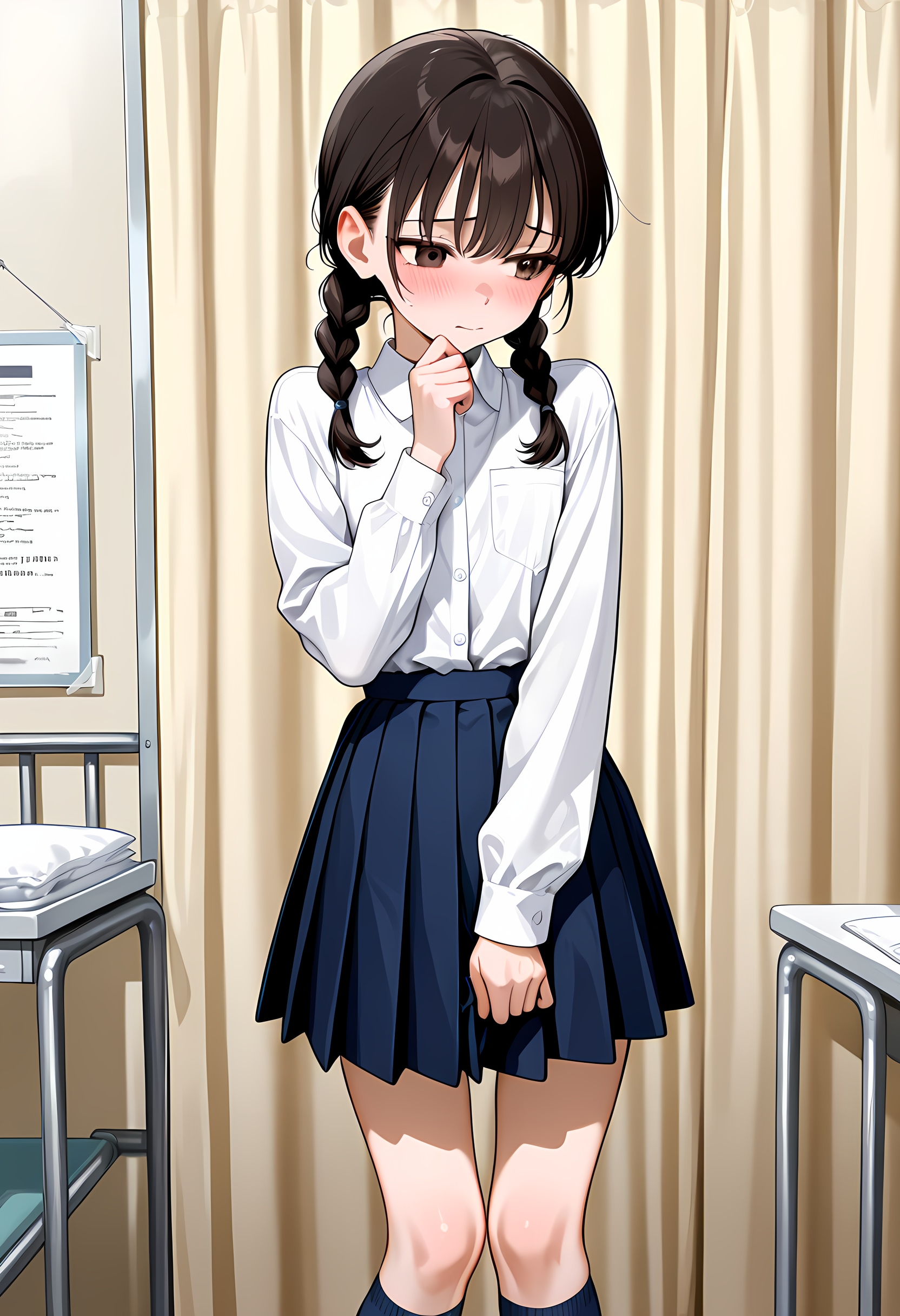 悪徳教師の下着チェック 個別指導編 ～二葉つむぎ～
