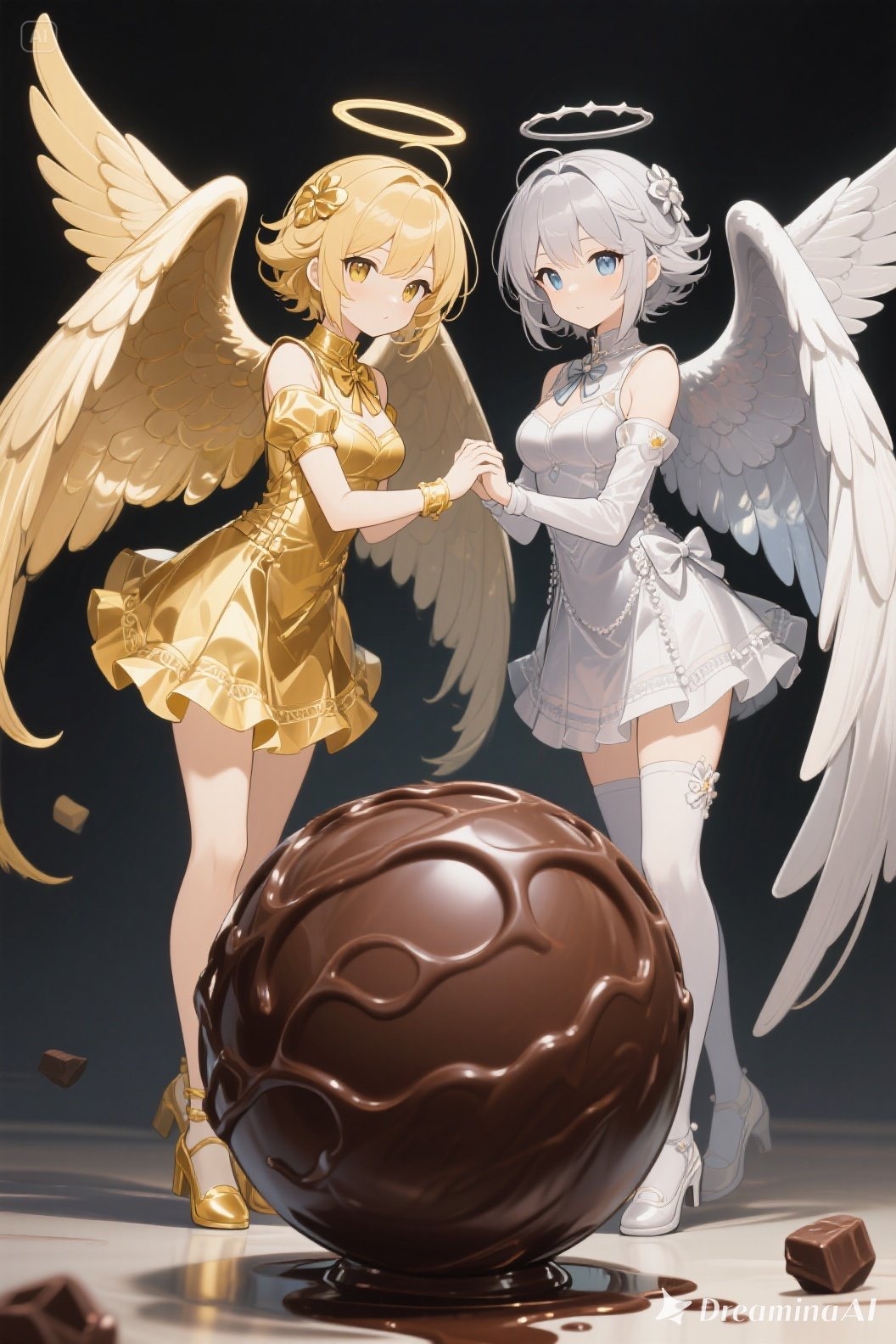 金と銀のエンゼル659 | の人気AIイラスト・グラビア