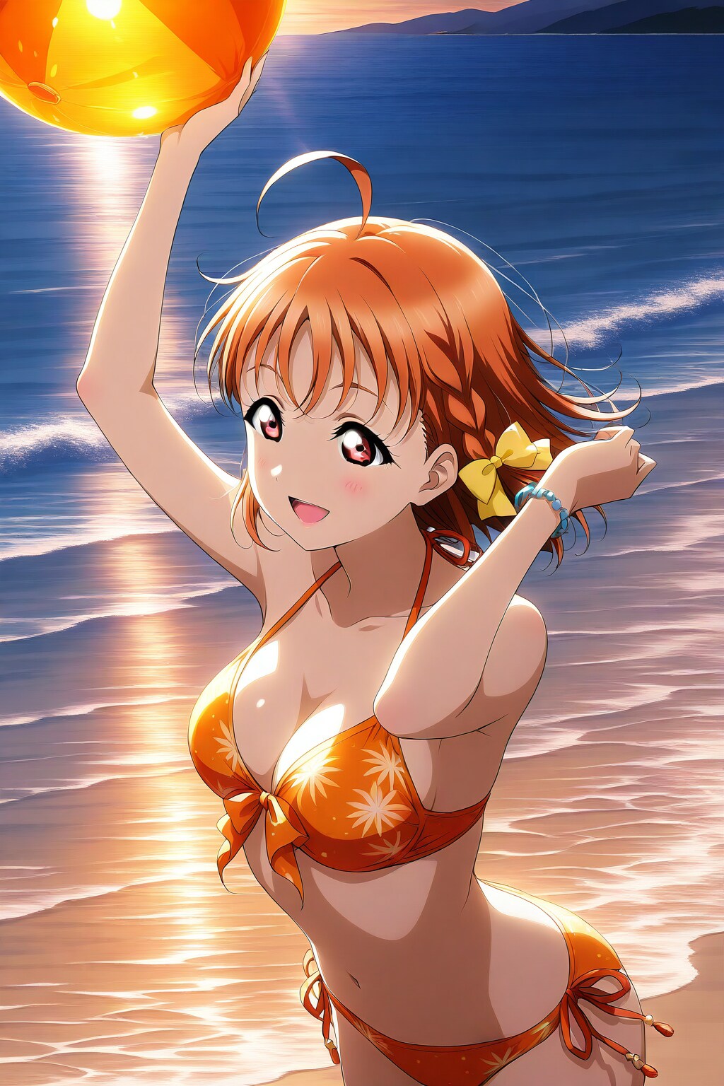千歌ビキニ👙&温泉♨️❤️