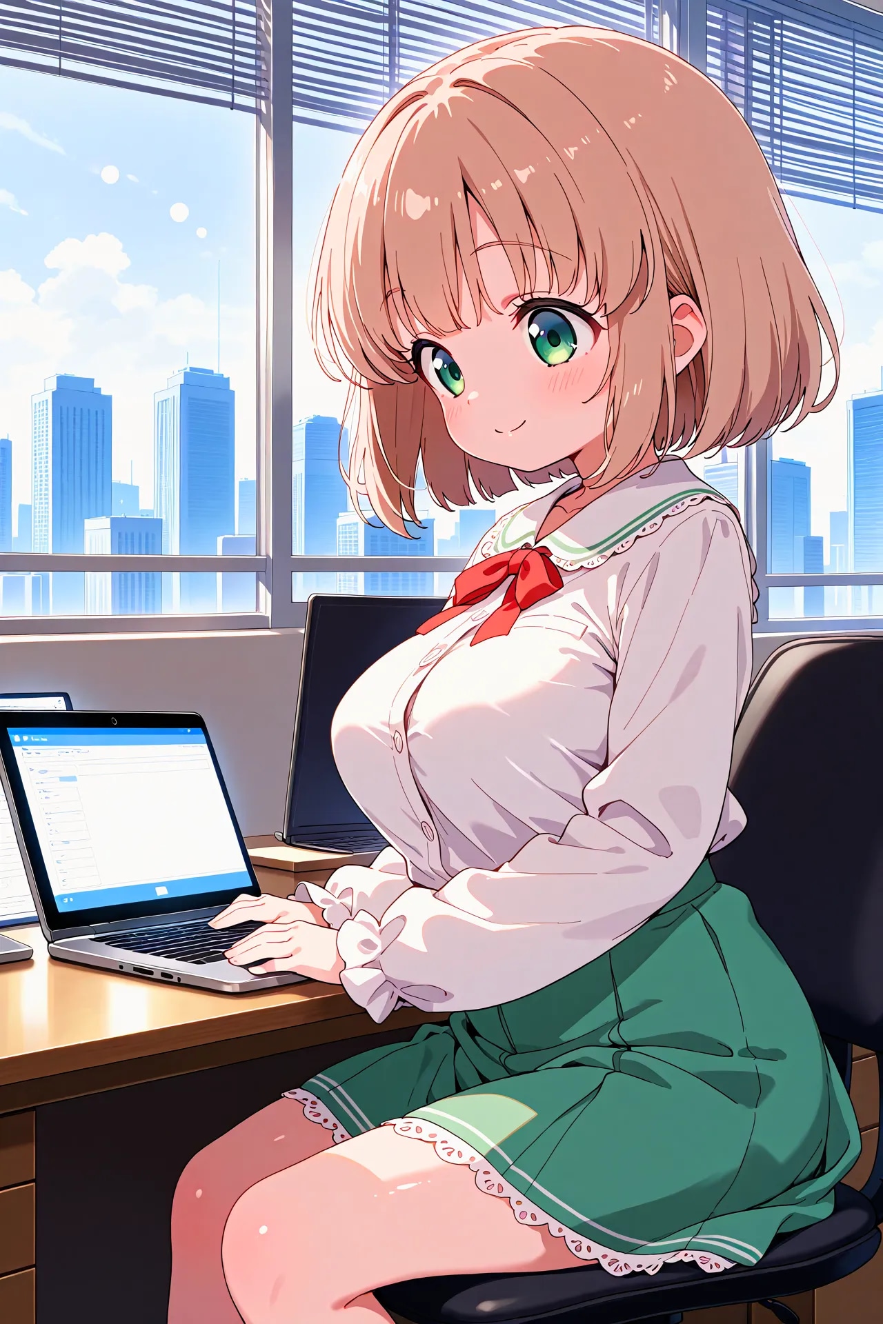 パワーアップのこはるちゃん | の人気AIイラスト・グラビア