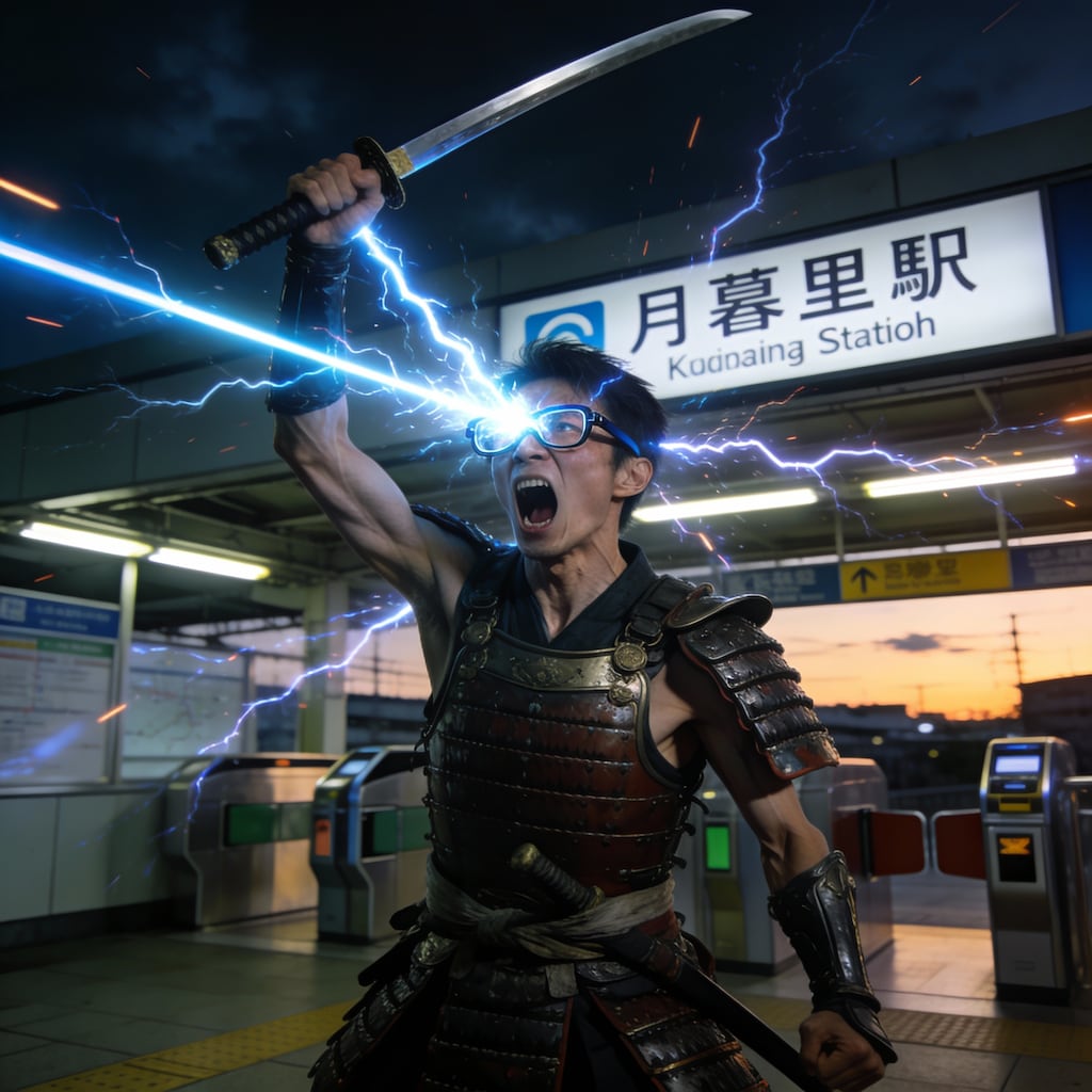 月暮里駅の勇者