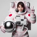 ピンクな宇宙服2 by Bing 7枚目