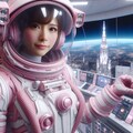 ピンクな宇宙服2 by Bing 9枚目