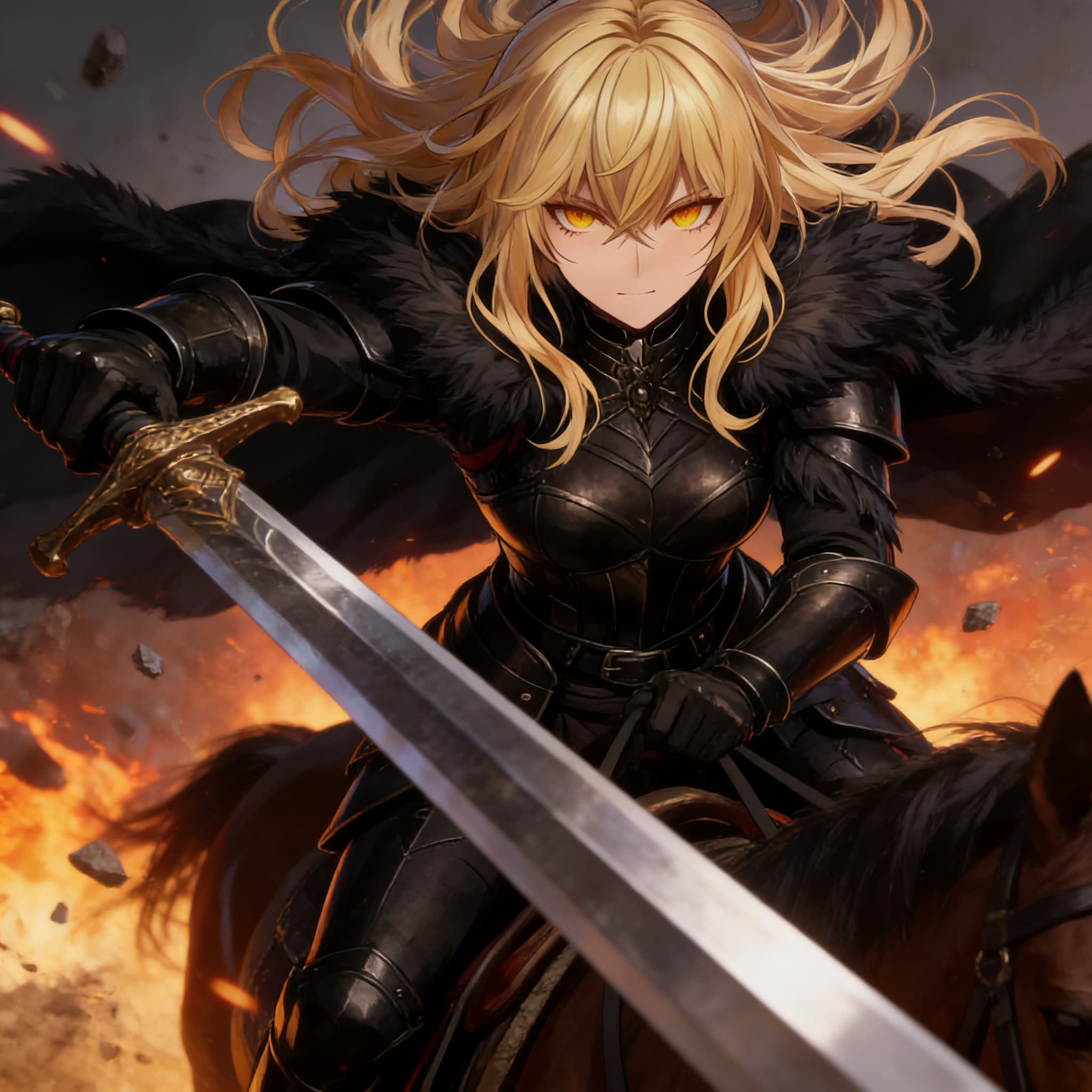 ブロンドの女騎士さん1003 | の人気AIイラスト・グラビア