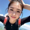 スカイダイビング女子4 9枚目