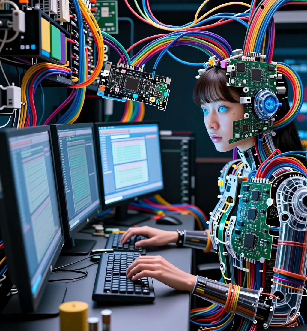 AI画伯の自画像