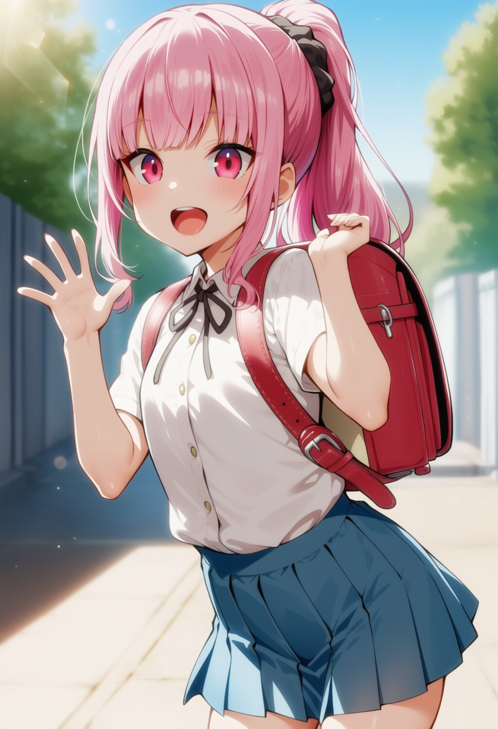 おはよー！（森カリオペ）