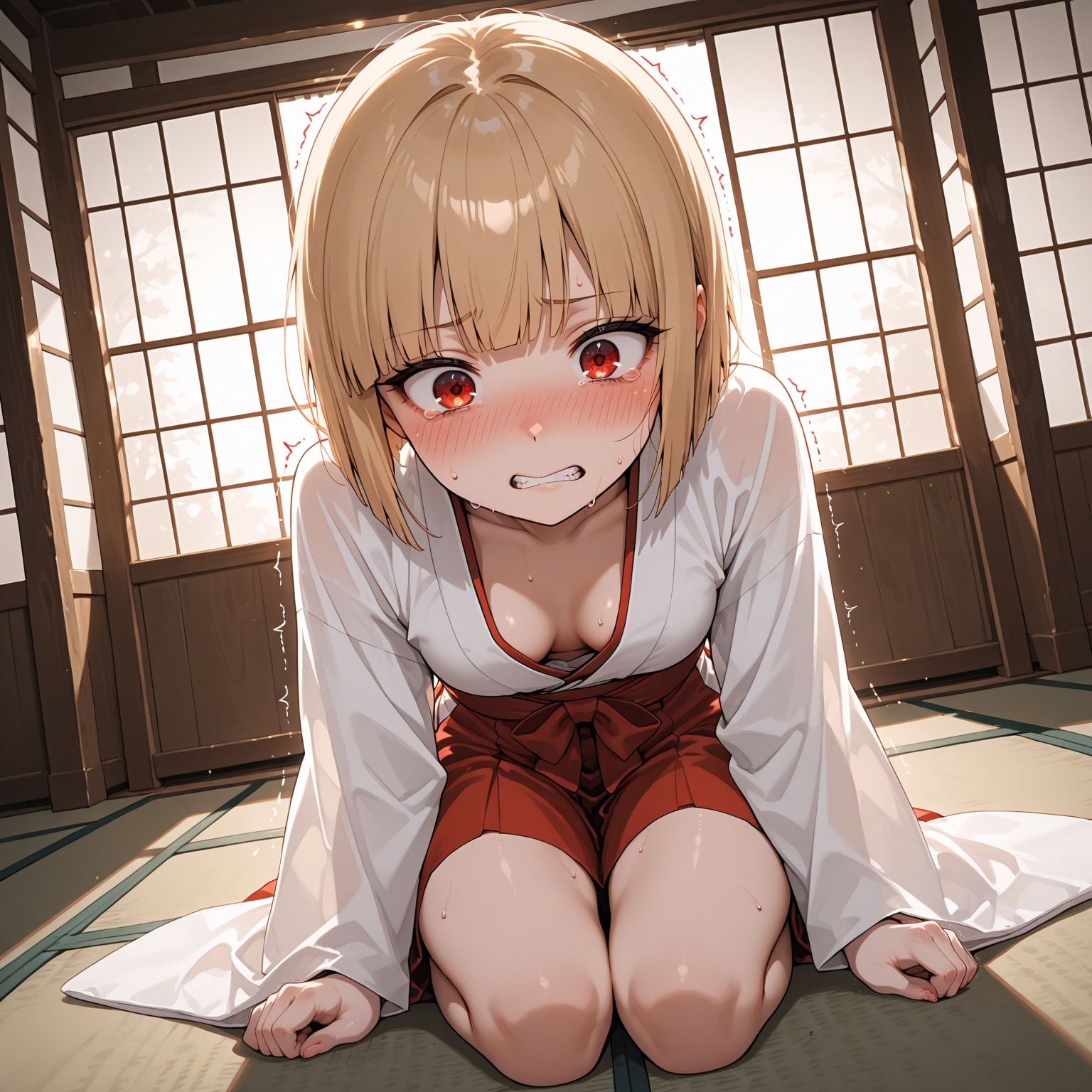 金髪さんの巫女アルバイト