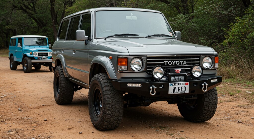 ランドクルーザー60型と40型