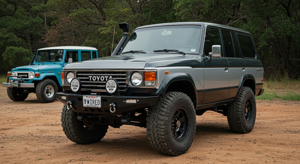 ランドクルーザー60型と40型