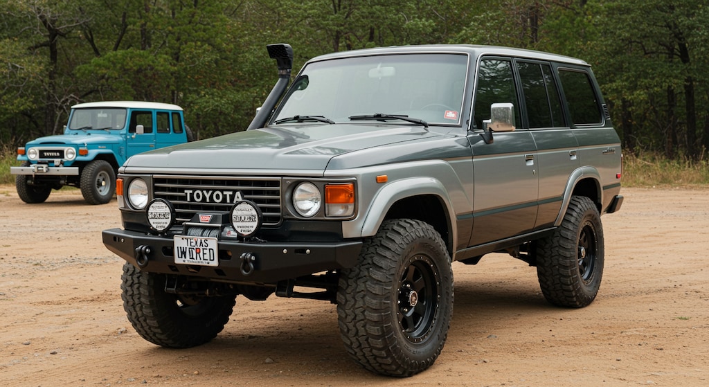 ランドクルーザー60型と40型