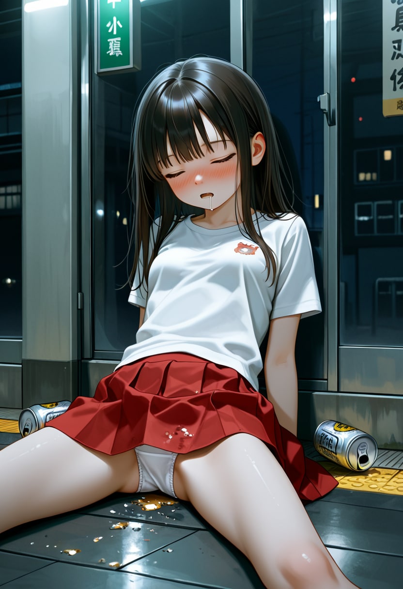 [ストーリー]泥酔の娘拾った♡