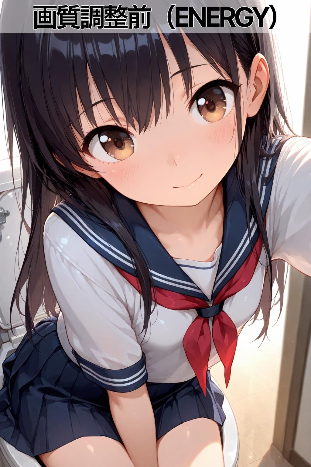 む(無味無臭)さんの黒髪ちゃん