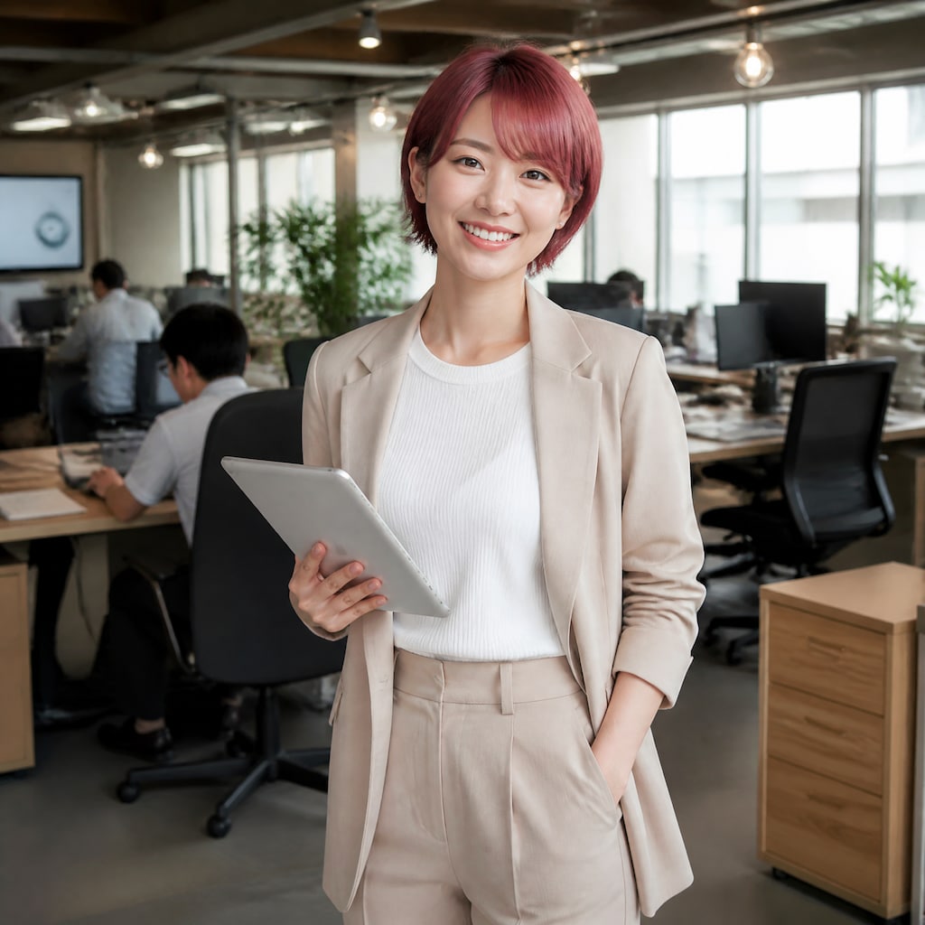 スーツ姿（１）秋津七海　GPTimages2.0