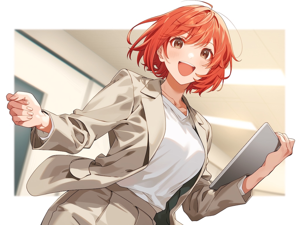 スーツ姿（１）秋津七海　GPTimages2.0