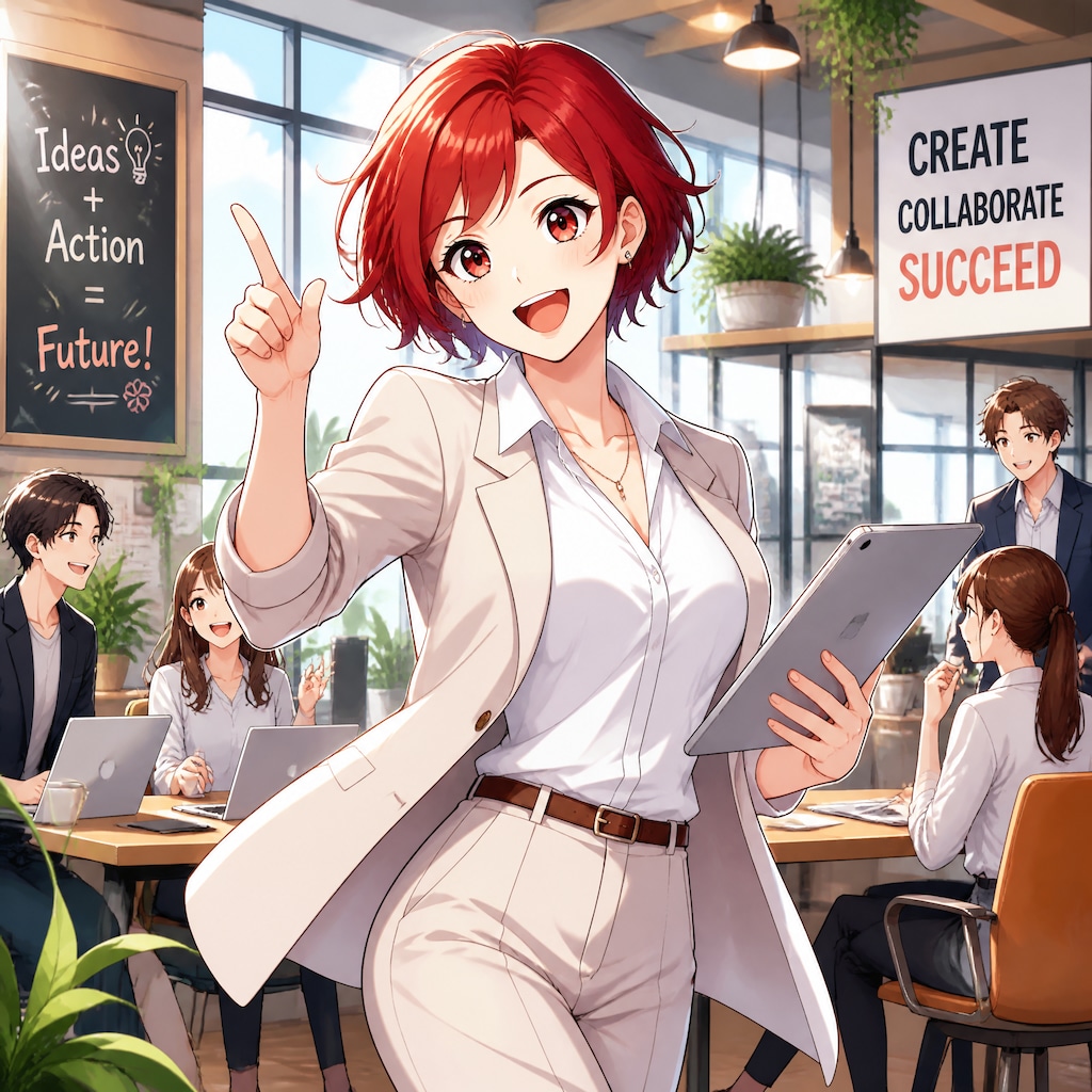 スーツ姿（１）秋津七海　GPTimages2.0