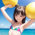 かわいい水着・ビキニの女の子 8枚目