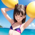 かわいい水着・ビキニの女の子 7枚目