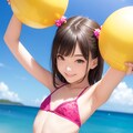 かわいい水着・ビキニの女の子 6枚目