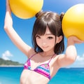 かわいい水着・ビキニの女の子 10枚目