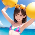 かわいい水着・ビキニの女の子 5枚目
