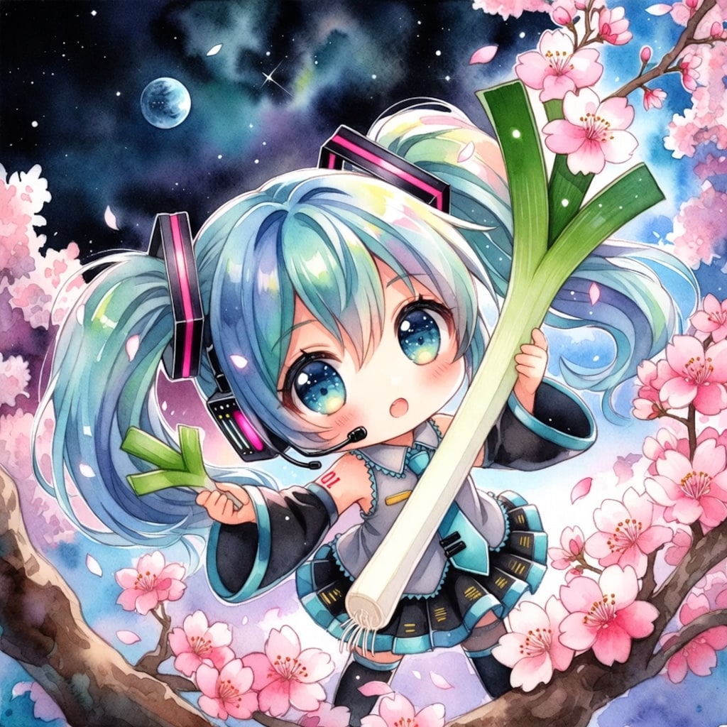 みどツイさん。きらきらおめめガーリー。3月9日 #ミクの日