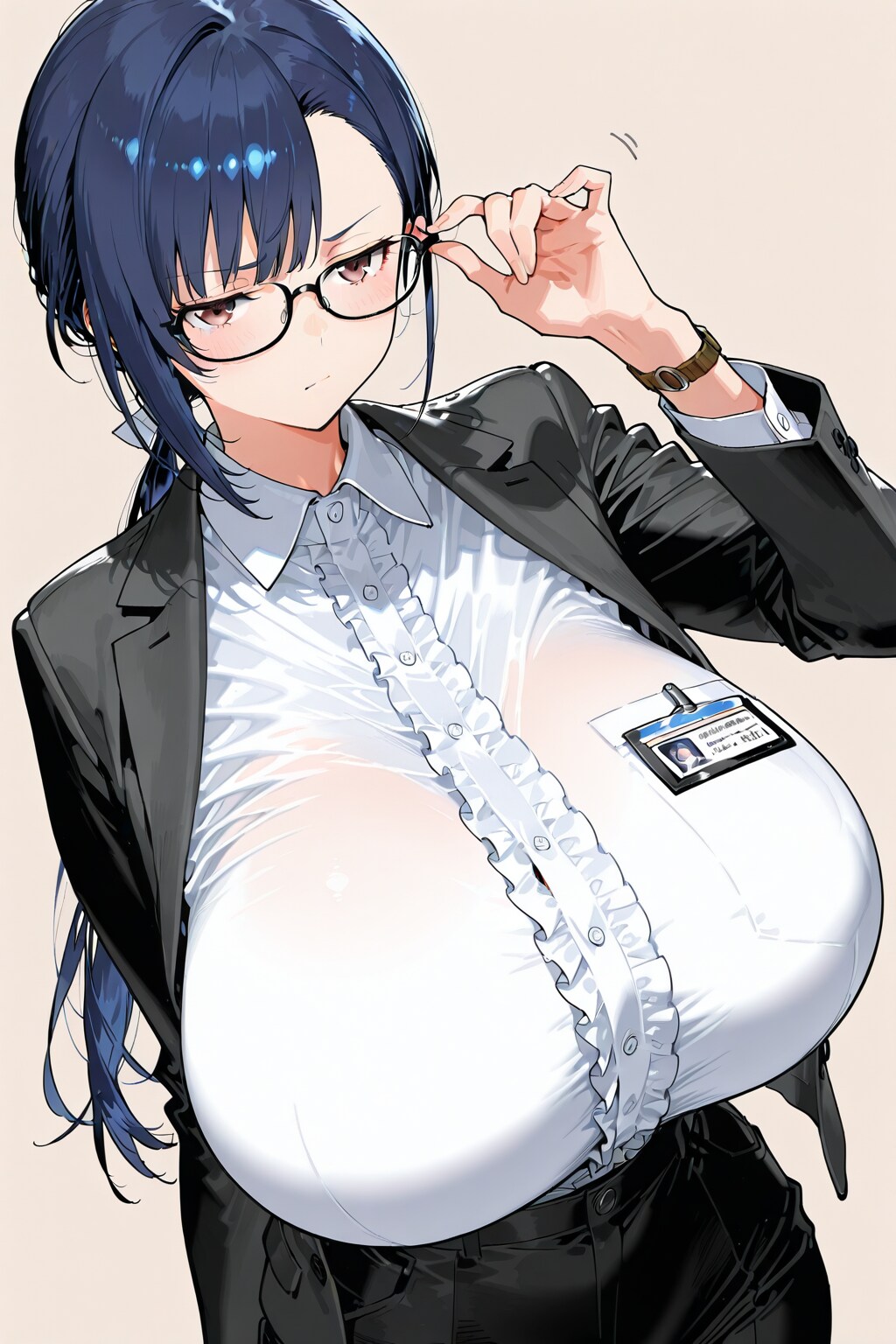 むむむ…っ | の人気AIイラスト・グラビア