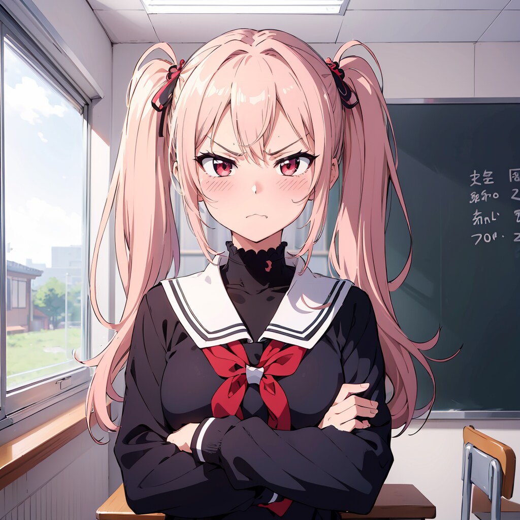 ツンデレ金髪ツインテ