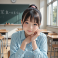 あざとい女子高生　① 9枚目