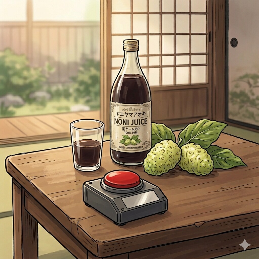 [がぞうどうぞ] ノニが飲みたい？