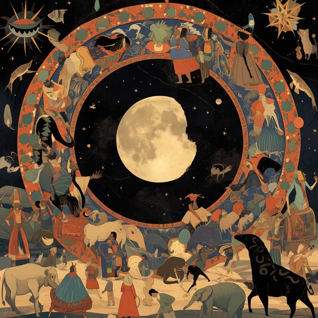 月に内在する童話