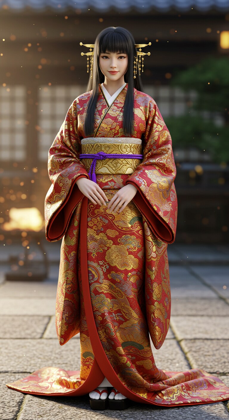日本の姫　ImageFX土産