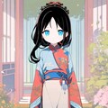 中華王族の小さな女の子 5枚目