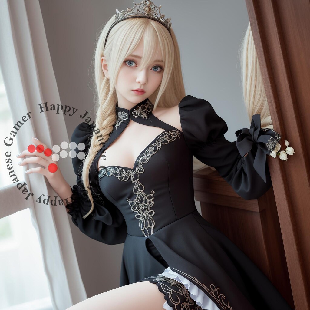 SSR: 黒いドレスのプリンセス