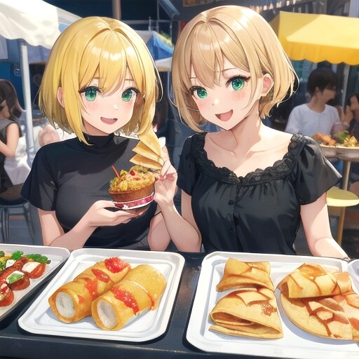美味しそうなクレープ