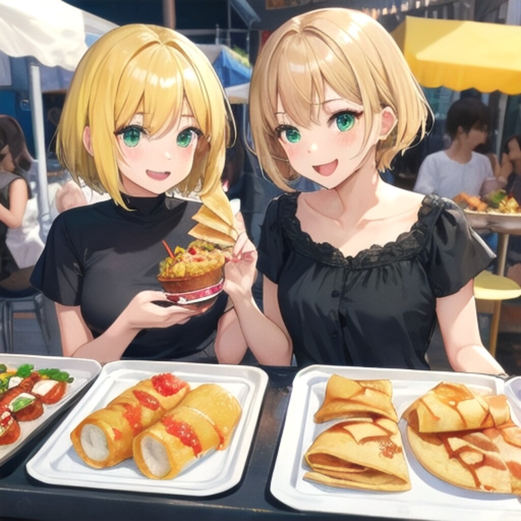 美味しそうなクレープ