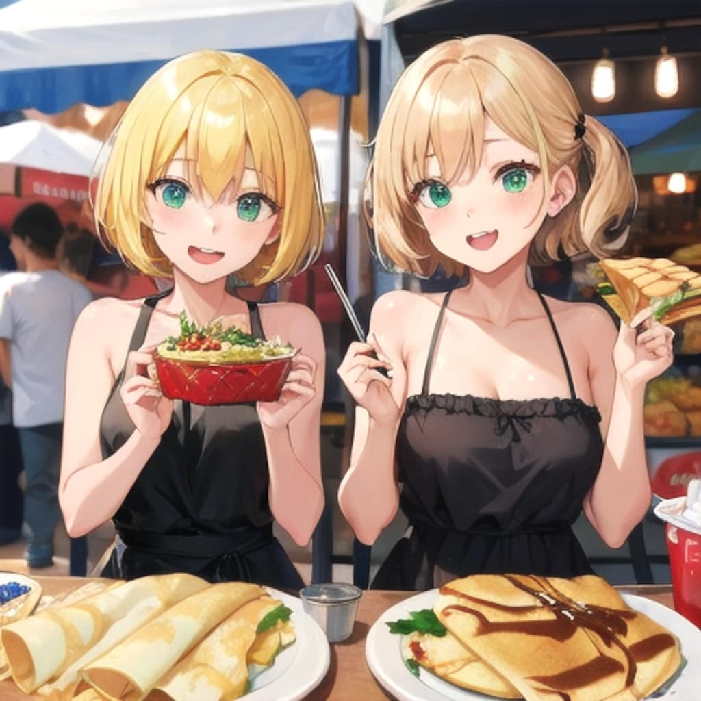 美味しそうなクレープ