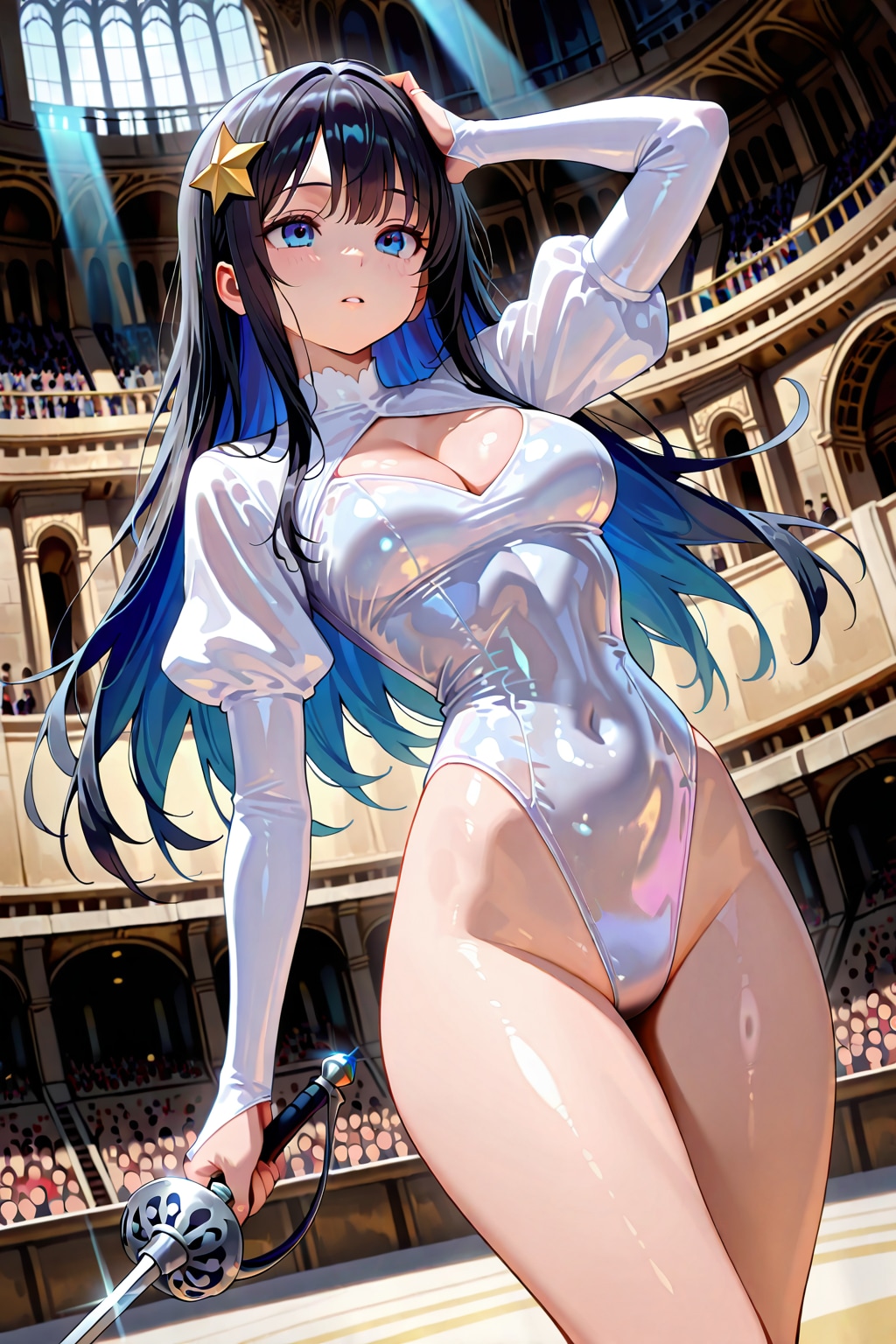 61_クールでエ●かっこいい剣士さん-3