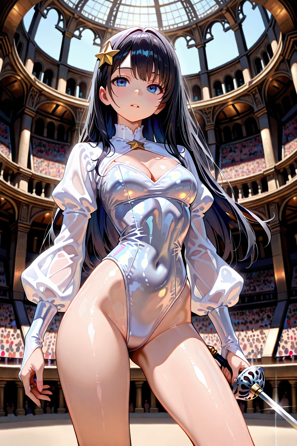 61_クールでエ●かっこいい剣士さん-3