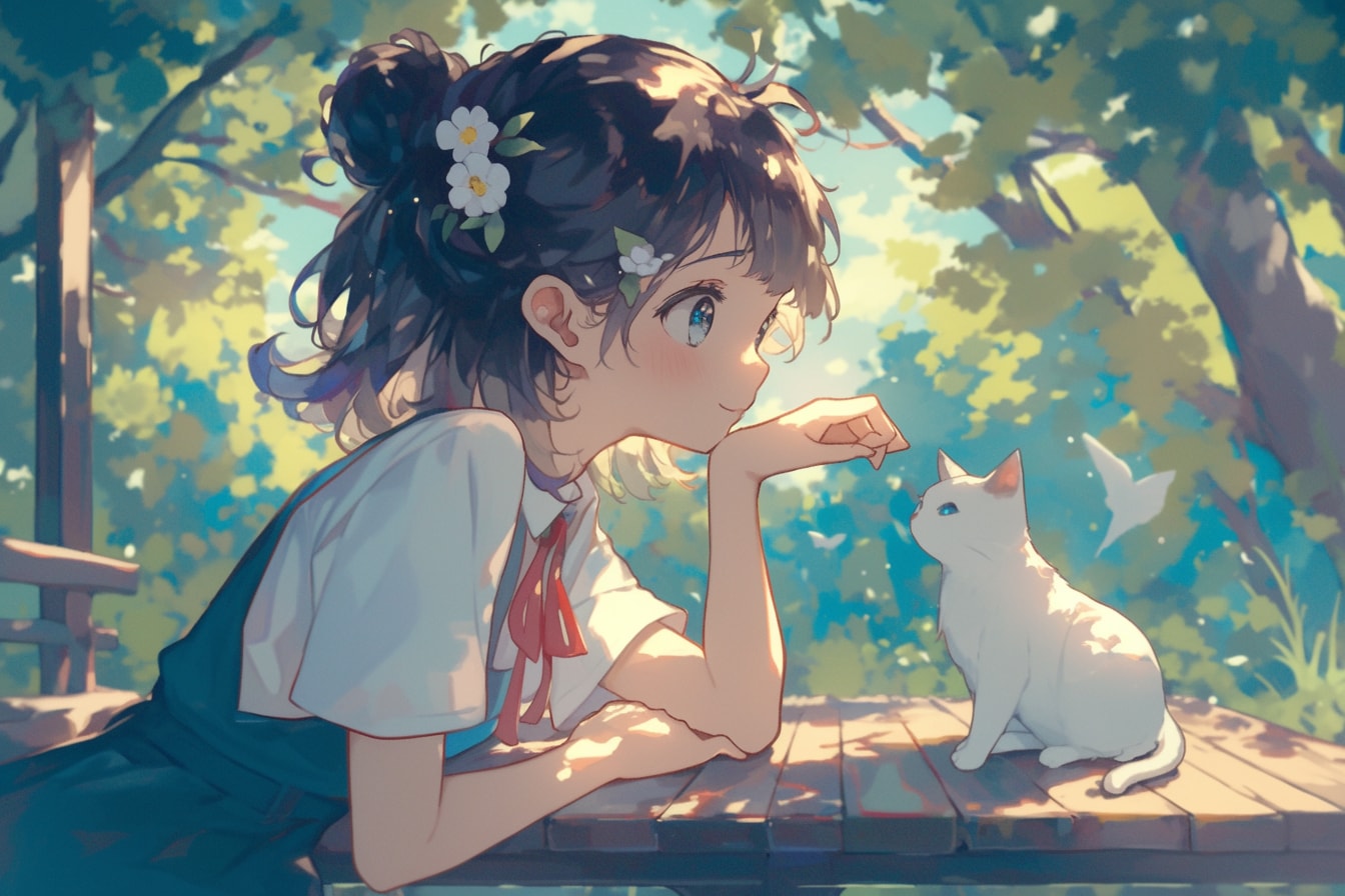 猫🐈とおだんごちゃん🍡✨206 | の人気AIイラスト・グラビア
