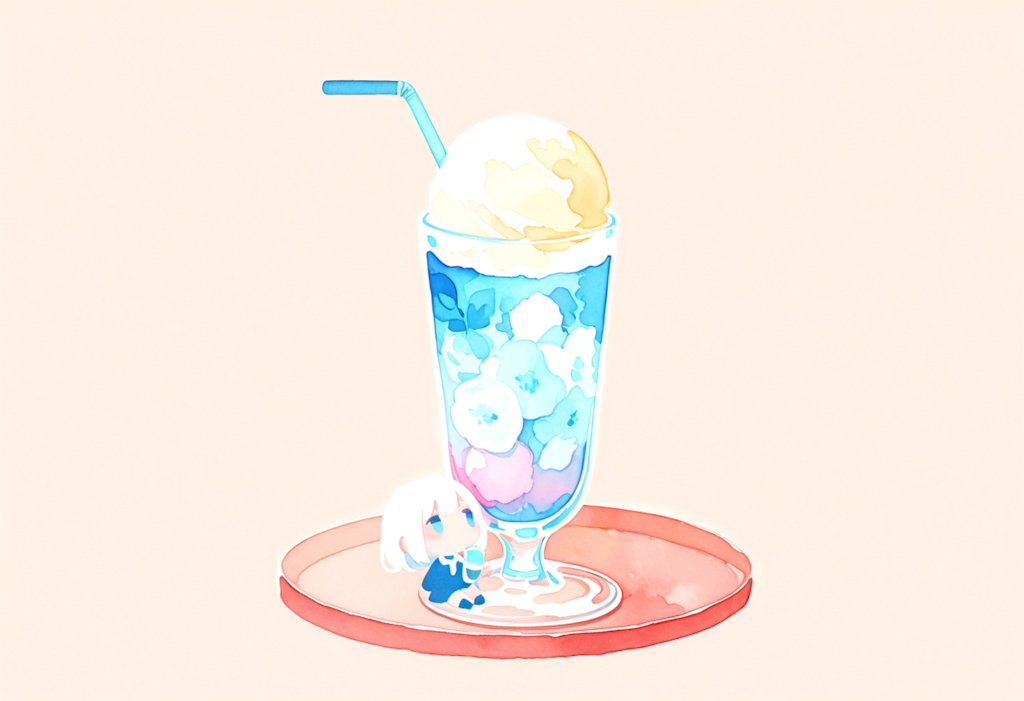 クリームソーダ、あぁ、なんて良い響きだろう