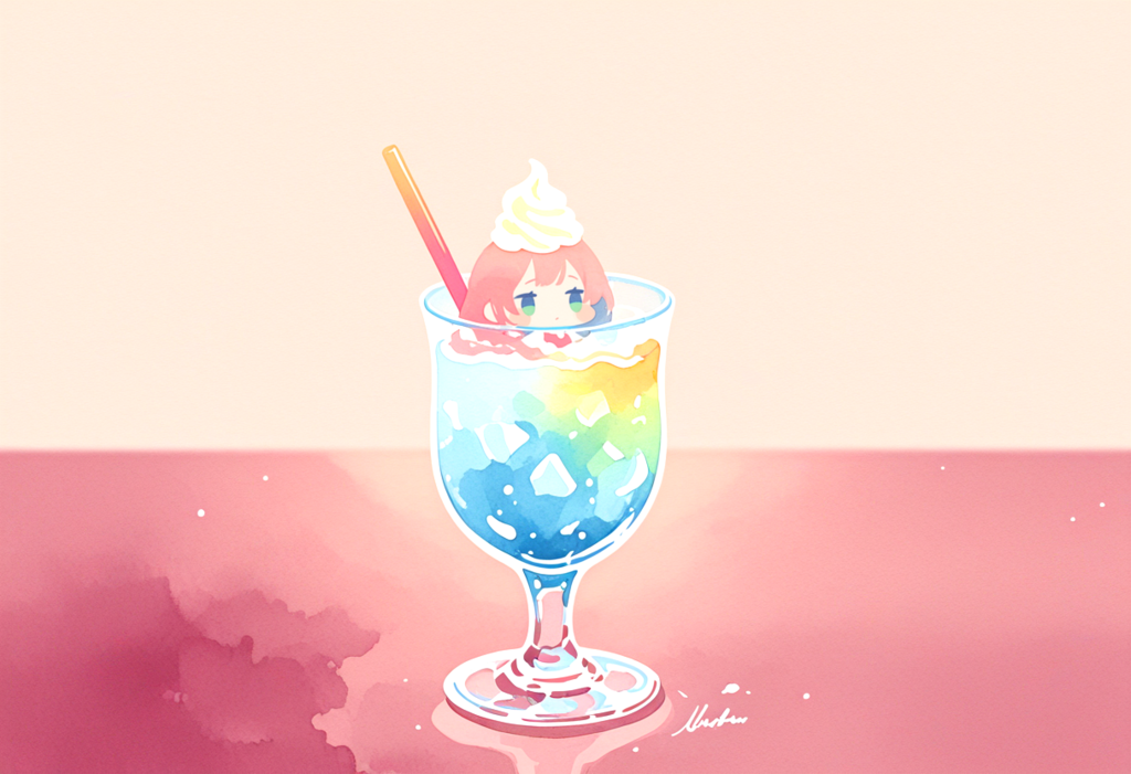 クリームソーダ、あぁ、なんて良い響きだろう