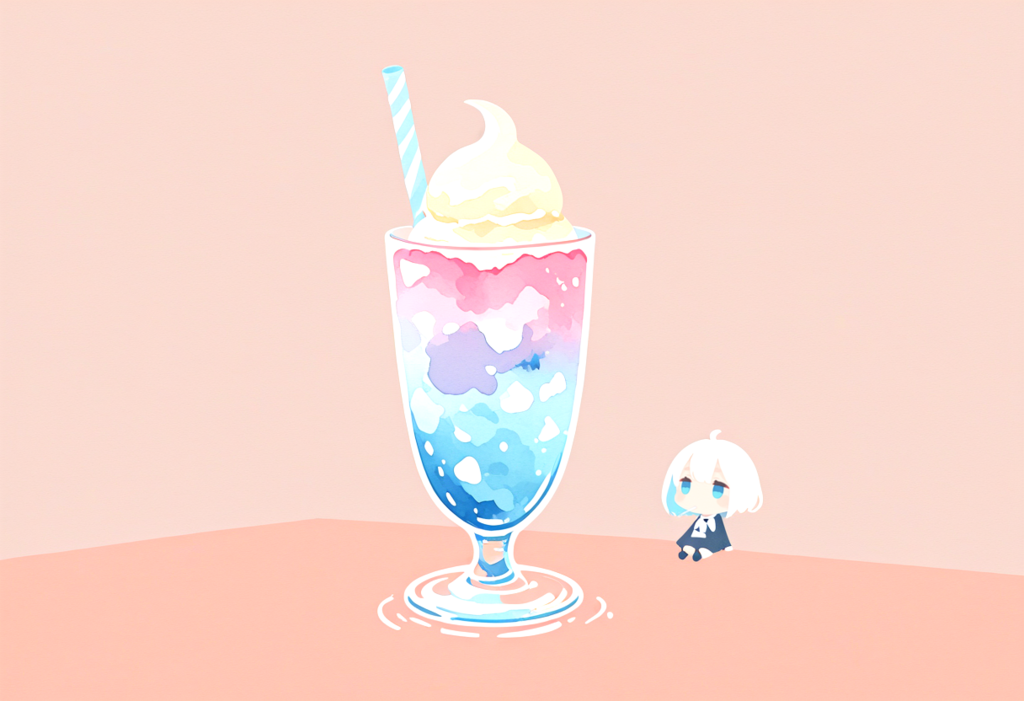 クリームソーダ、あぁ、なんて良い響きだろう