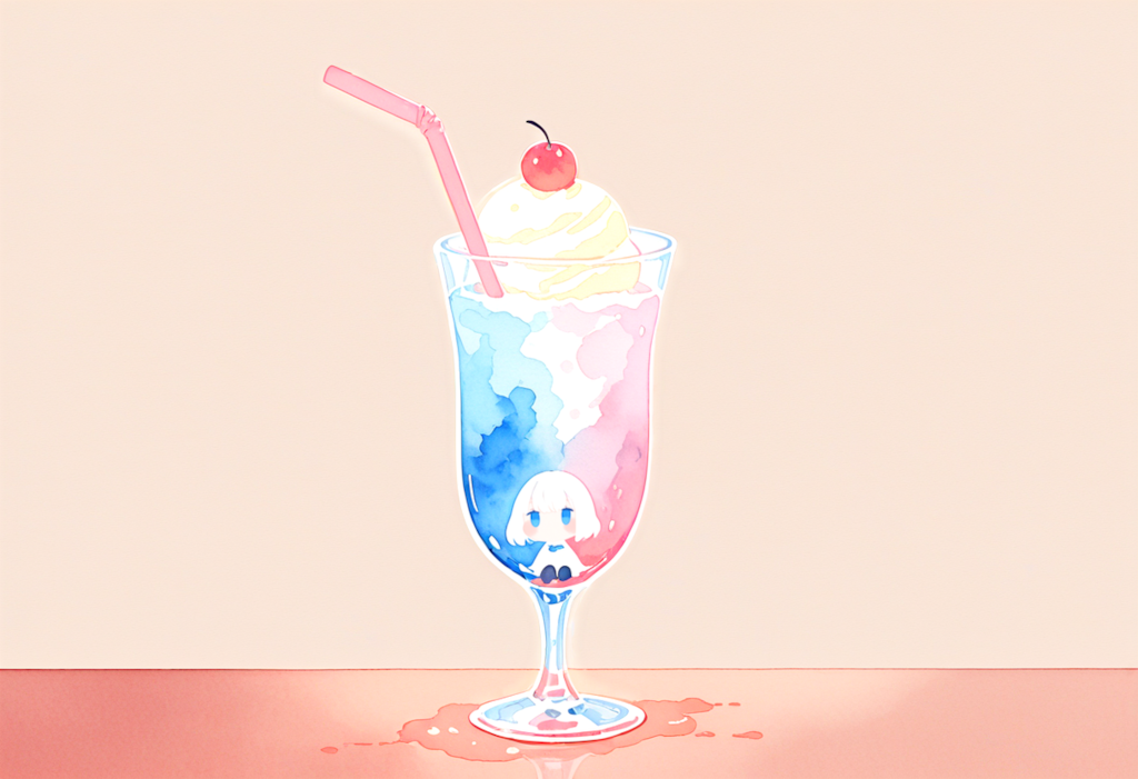 クリームソーダ、あぁ、なんて良い響きだろう
