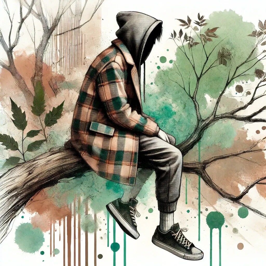 降りれないなぁ | の人気AIイラスト・グラビア