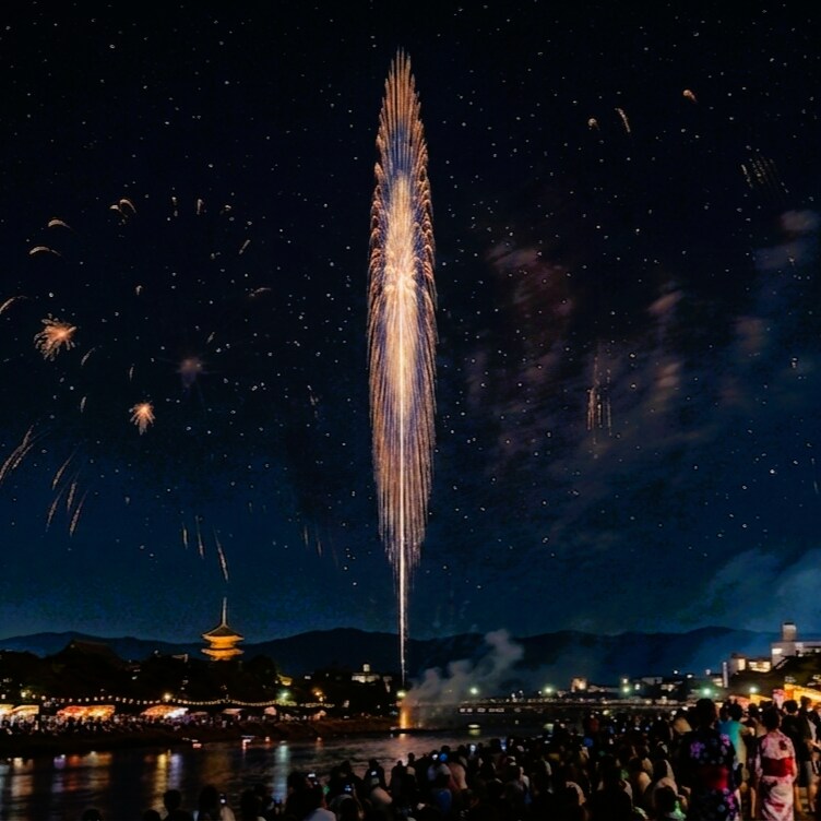 打ち上げ花火、横から見るか？　下から見るか？